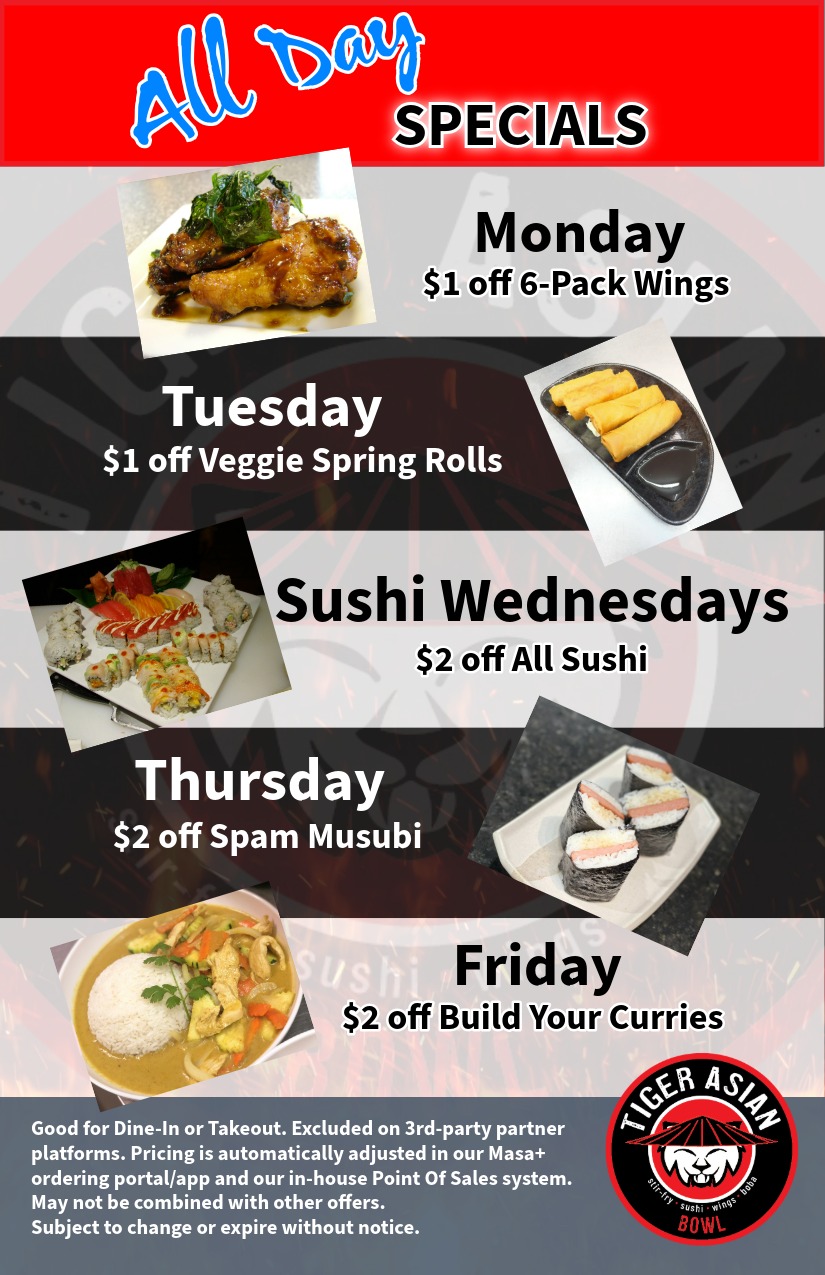 Daily Specials